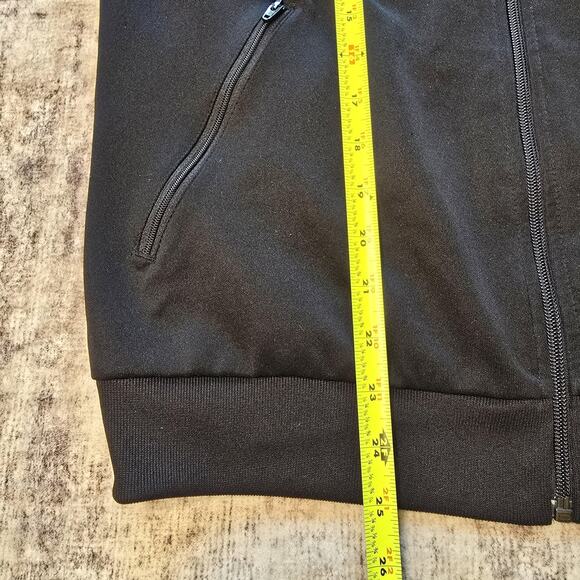 Adidas Jacket Womens Medium Track Full Zip Trefoil 3 Stripe Vintage Style Retro - Picture 9 of 11